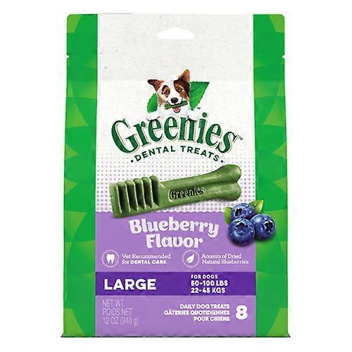 Greenies 大号蓝莓零食包,12 盎司