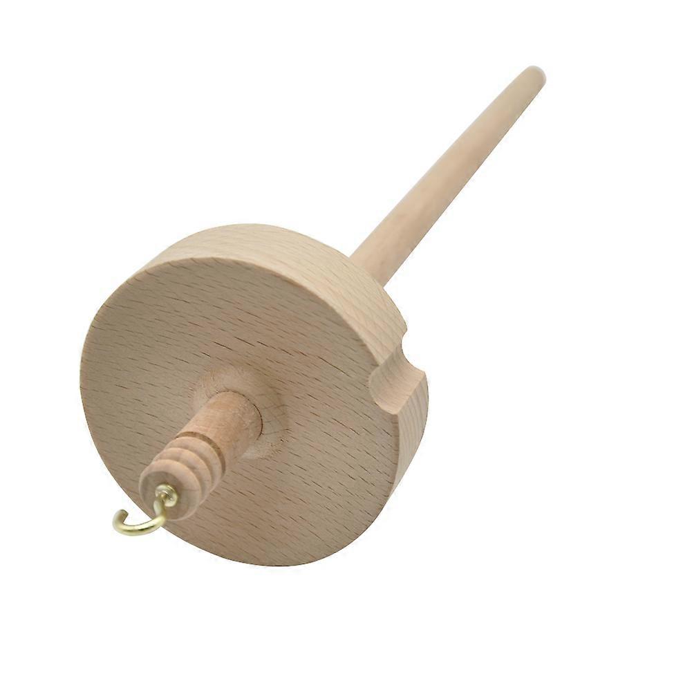 Drop Spindle Top Whorl Yarn Spin手工雕刻木制工具初学者礼物