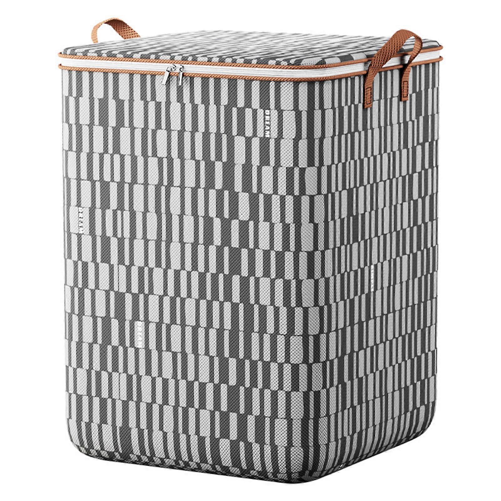 Wardrobe Sorting Storage Box Practical Storage Box with Handle for Large Quilt Clothes Storage