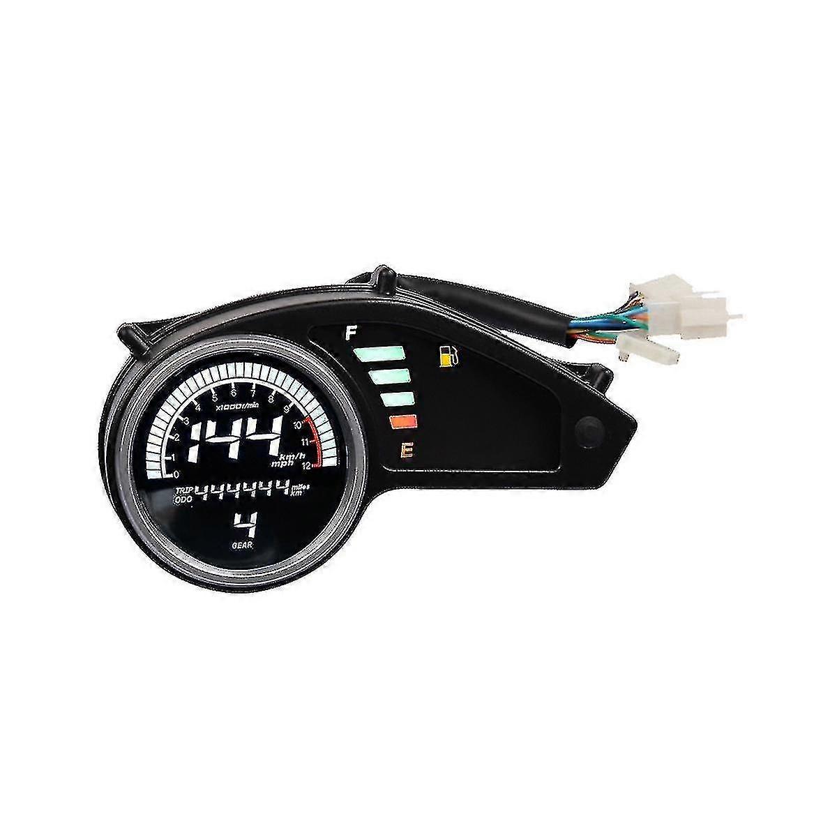 Motorcycle Speedometer Led Digital Odometer For Offroad Xr150 Xr-150l Xl150 Cg150 Gy200 Tachometer