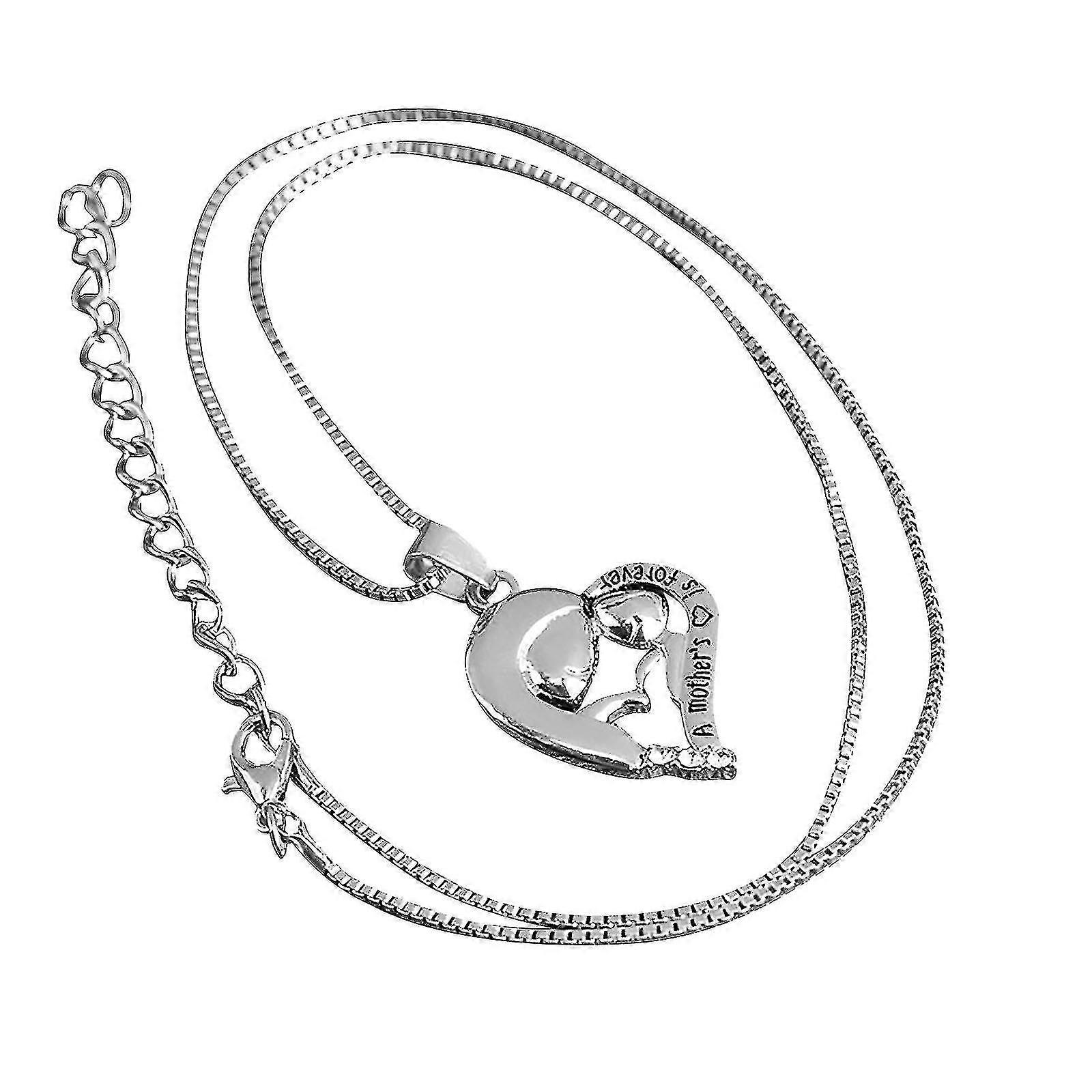 Muttertagsgeschenk Mutter Tochter Layered Halsketten Muttertagsgeschenk Nähkette