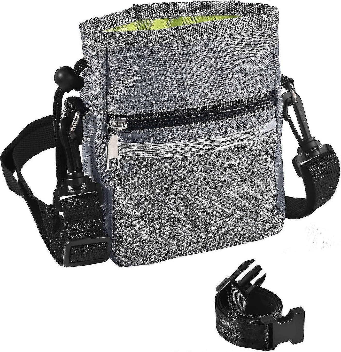 Dog Treat Bag, Dog Training Bag With Waist Shoulder Strap,