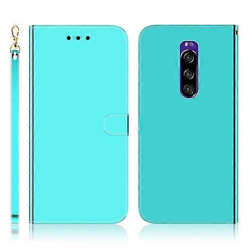 Dla Sony Xperia 1 Imitated Mirror Surface Horizontal Flip Leather Case