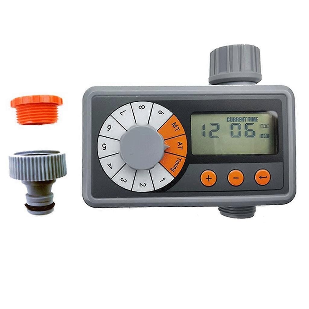 Stor skärm Automatisk bevattning Vattentimer Vattentät Intelligent Sprinkler Controller Utomhusträdgård Gräsmatta Vattning Kran Device Tool