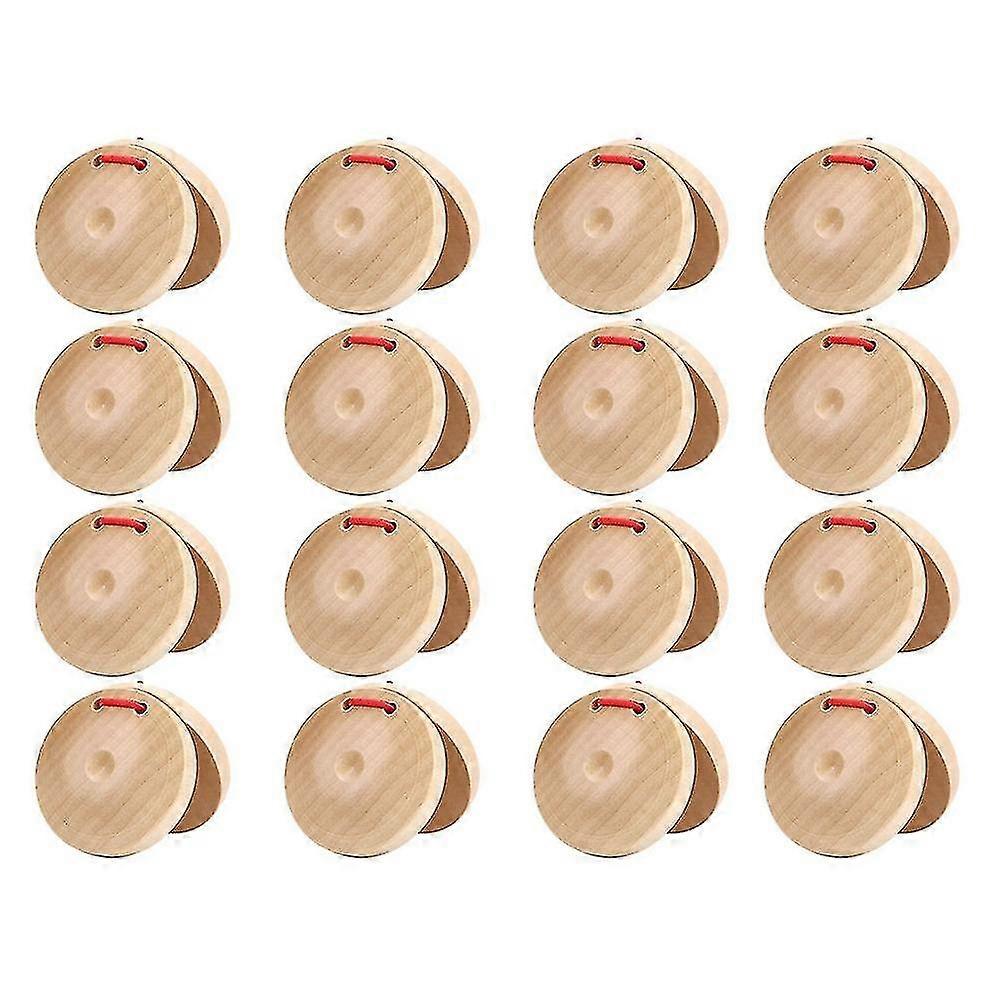 Musical Castanets Instrument Wooden Finger Castanets Percussion Rhythm Music Musical Instrument Per