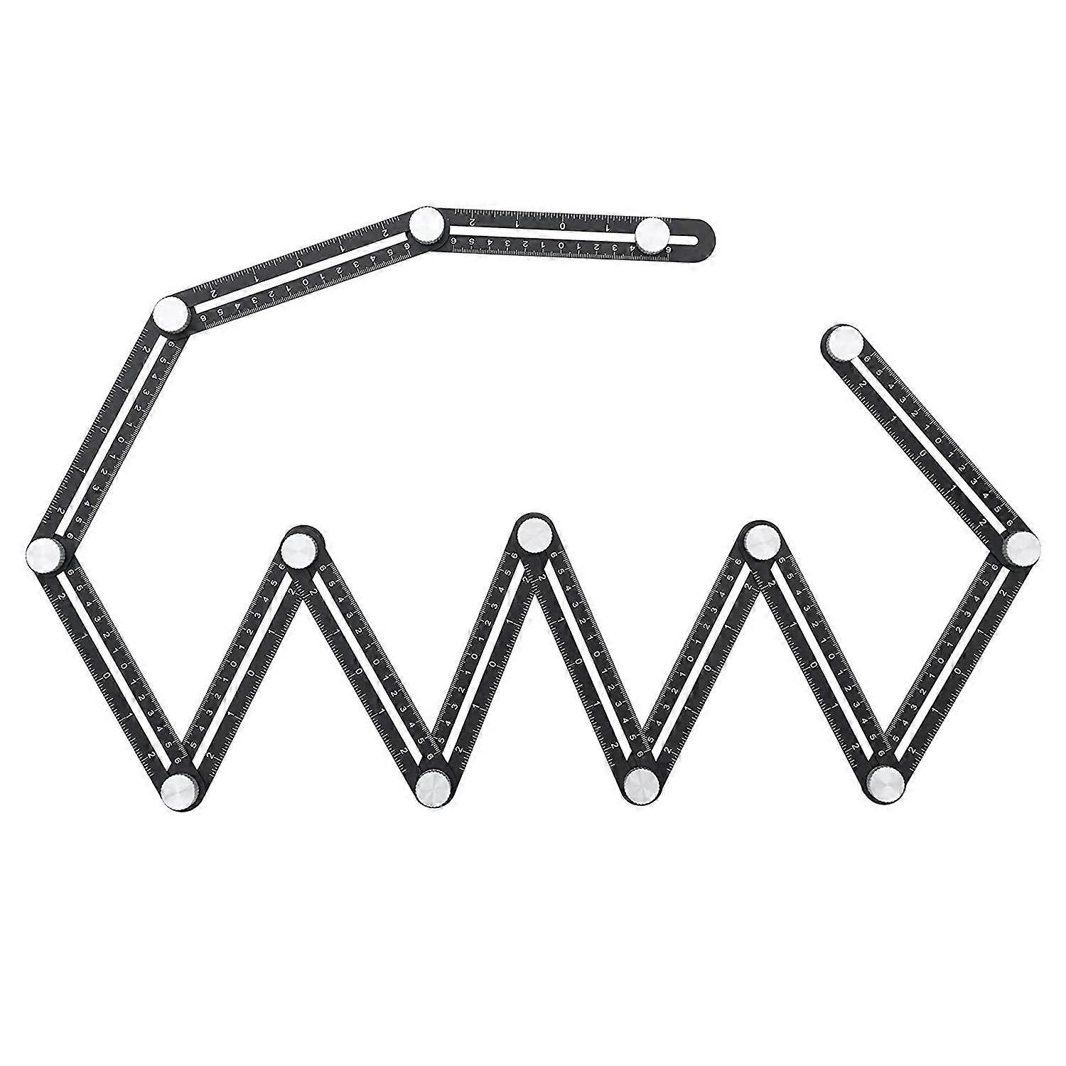 Multi-Angle Measuring Ruler, 12-Sides