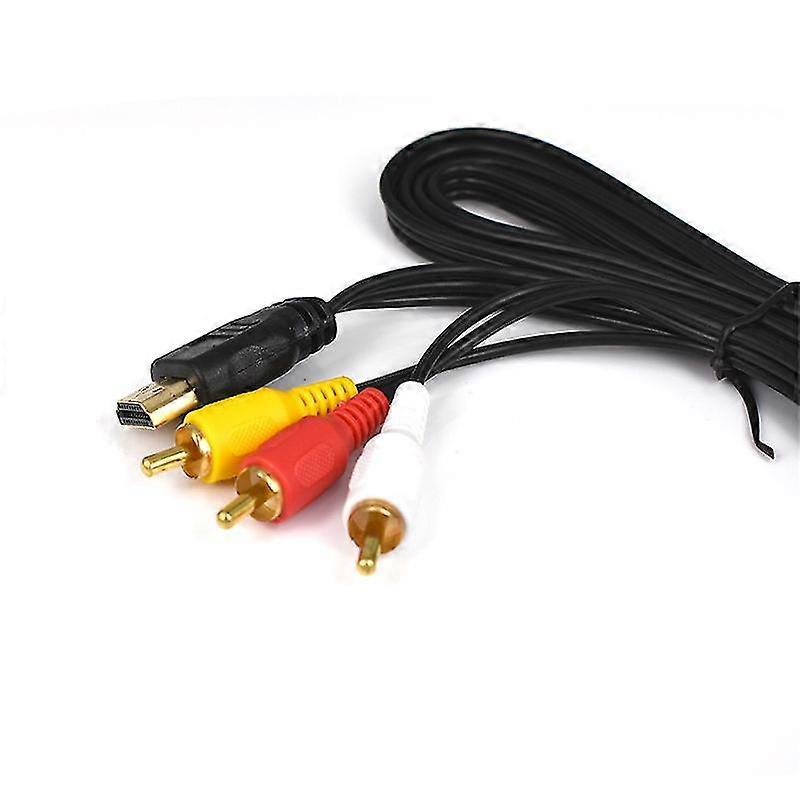 Hdmi Do 3x Rca Męski adaptera wideo i audio 1,5 m