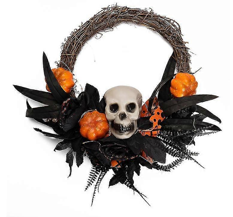 ガーランドスカルLedカボチャハンギングオーナメントお化け屋敷ハロウィーンホラー雰囲気ホームドアデコレーション小道具