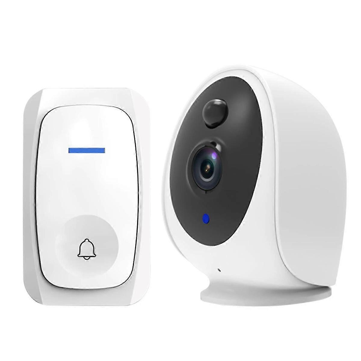 Wireless Doorbell My Orders Placed Upgrade 2 In 1 Intelligent 2-way Voice Doorbell Camera Door Bell Ultra Clear