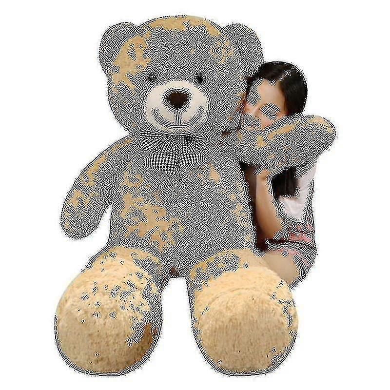 Kæmpe 40cm/60cm/80cm/100cm/120cm/140cm/160cm/180cm/200cm Soft Bearh Plys legetøj Brun Bjørn Super B