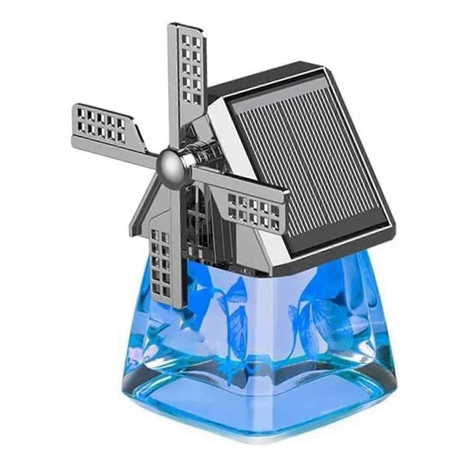 Auto Windmühle Solar Auto Parfüm Lufterfrischer Aromatherapie Niedlich Auto Energie Rotierende Aromatherapie Dif