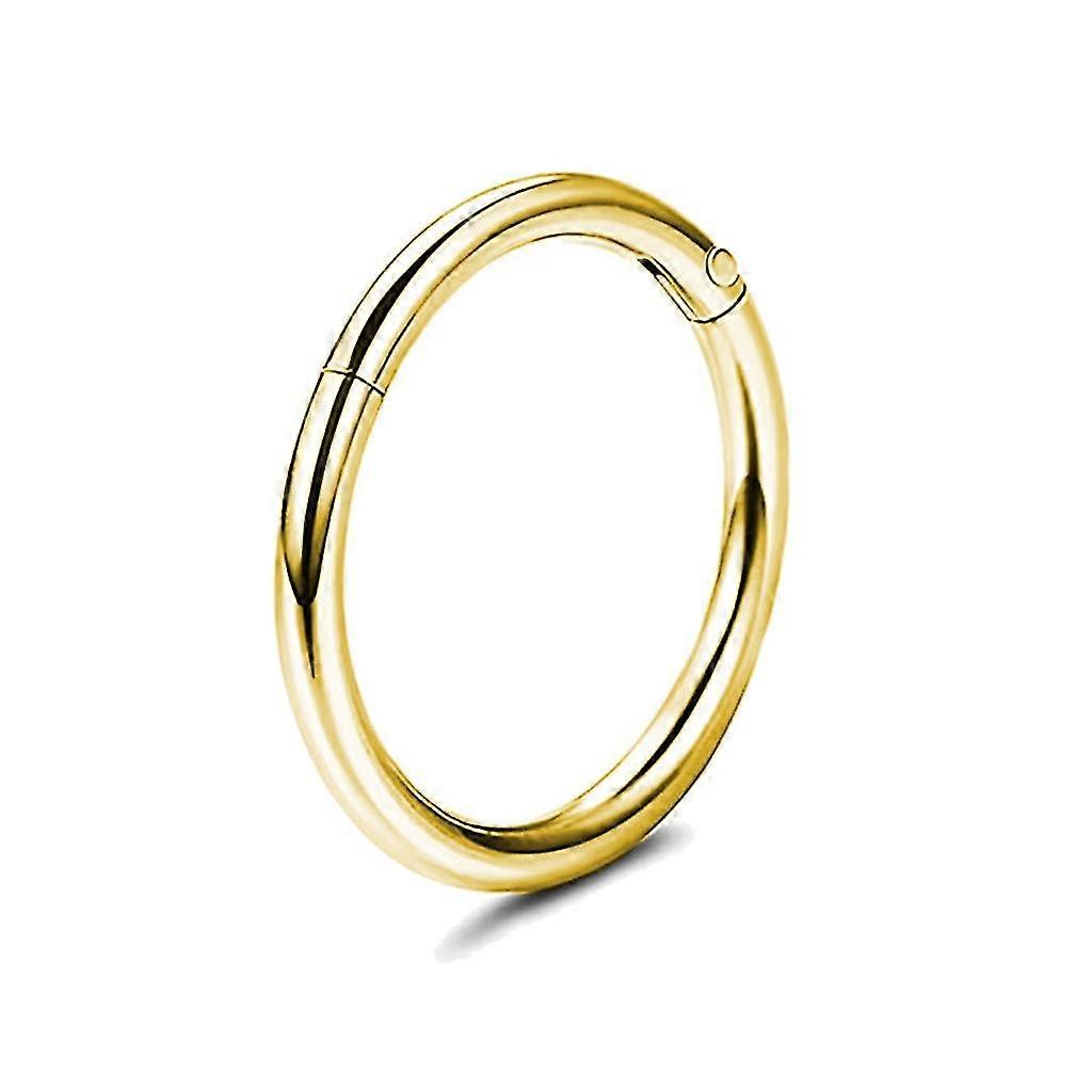 Rustfritt stål sømløs nesering piercing smykker sømløs nesebøyle ring