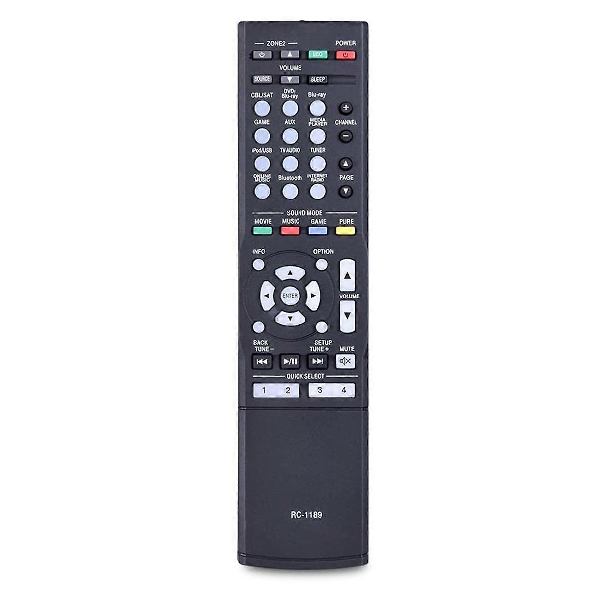 Remote Control RC-1189 Replacement for AV Receiver AVR-S700W AVR-S710W AVR-S720W AVR-X1100W AVR-X1200W AVR-S700