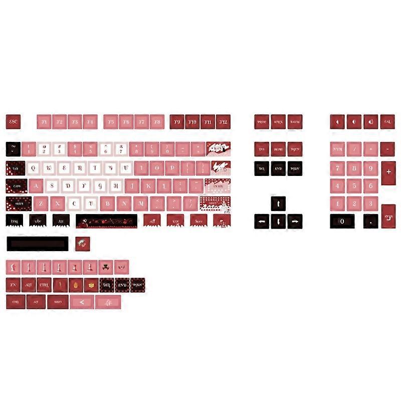 Mechanical Keyboard Keycaps XDA Keycap for 61/87/104/108 Layout Keycap Set