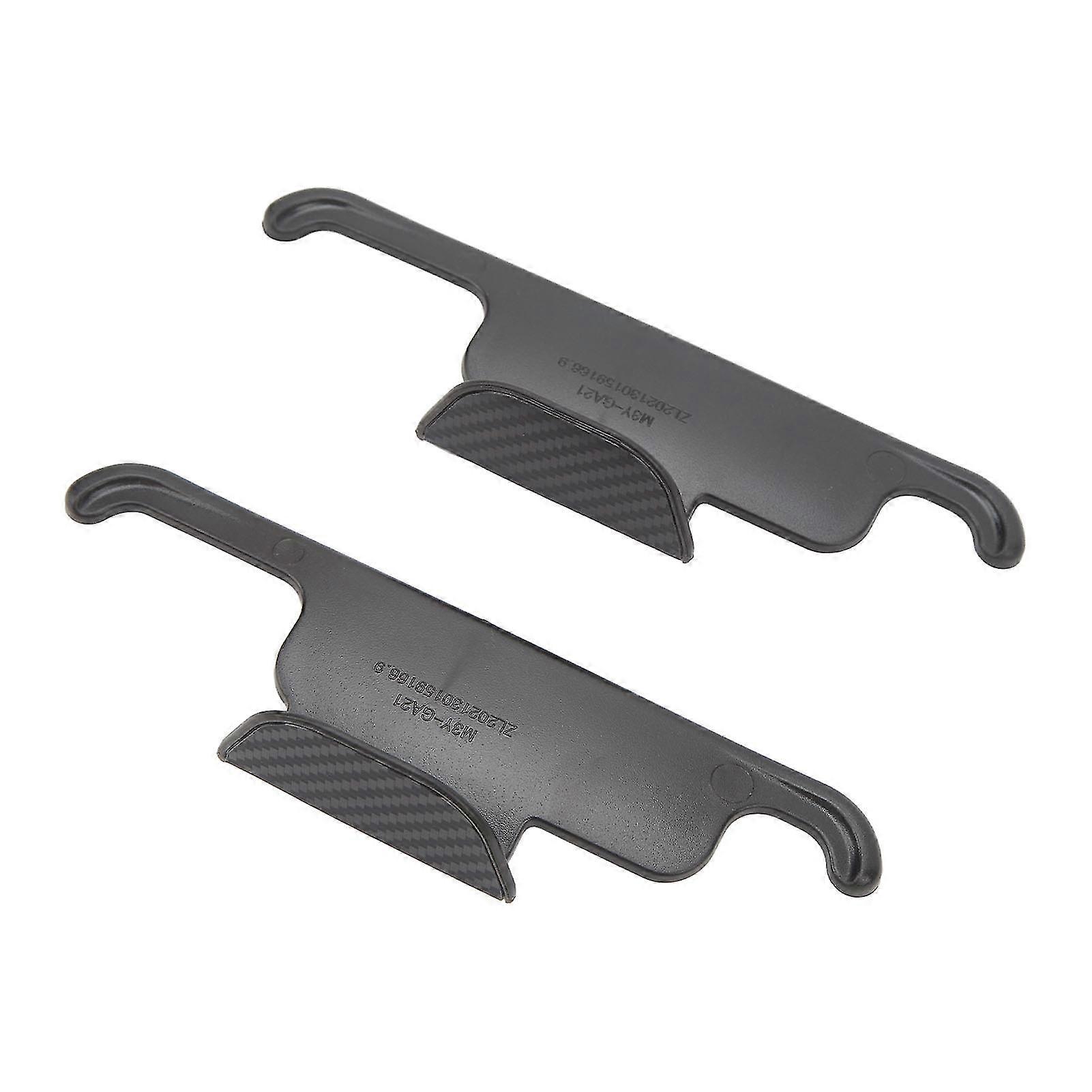 2Pcs Carbon Fiber Pattern ABS Car Storage Hanger - Tesla Model 3 Model Y Seat Headrest Hook