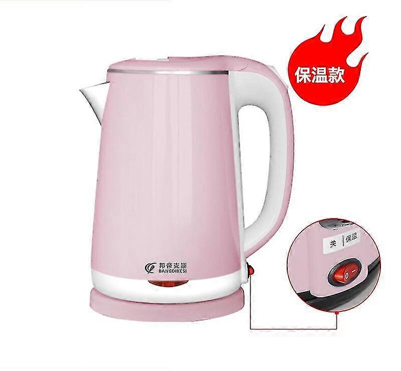 Elkokare hem stor kapacitet 2,3 liters vattenkokare rostfritt stålisolering integrerad automatisk avstängning av vattenkokare