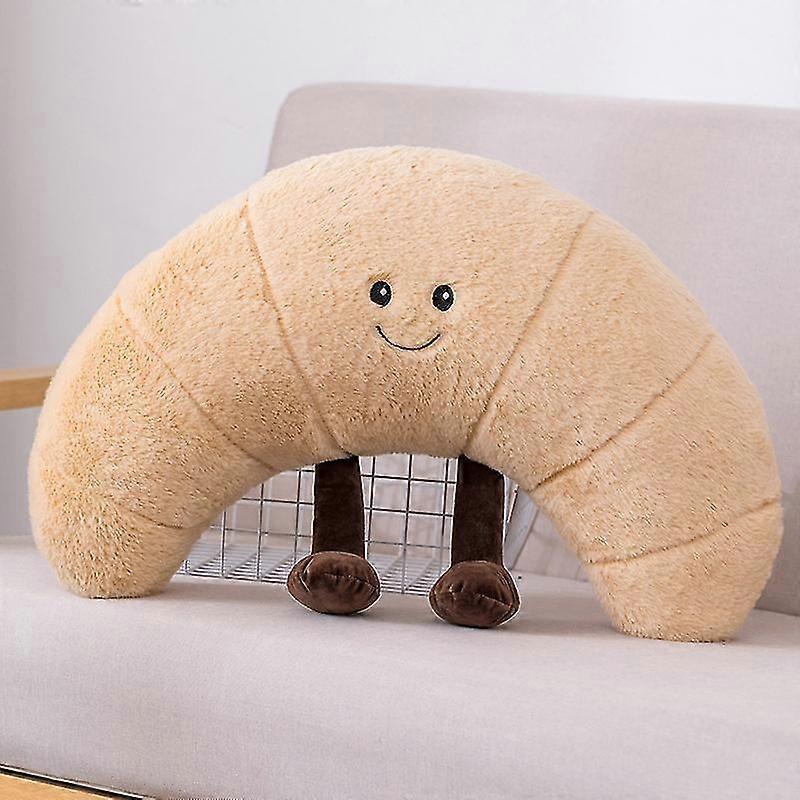 楽しいクロワッサンフードぬいぐるみ、18 * 23cm