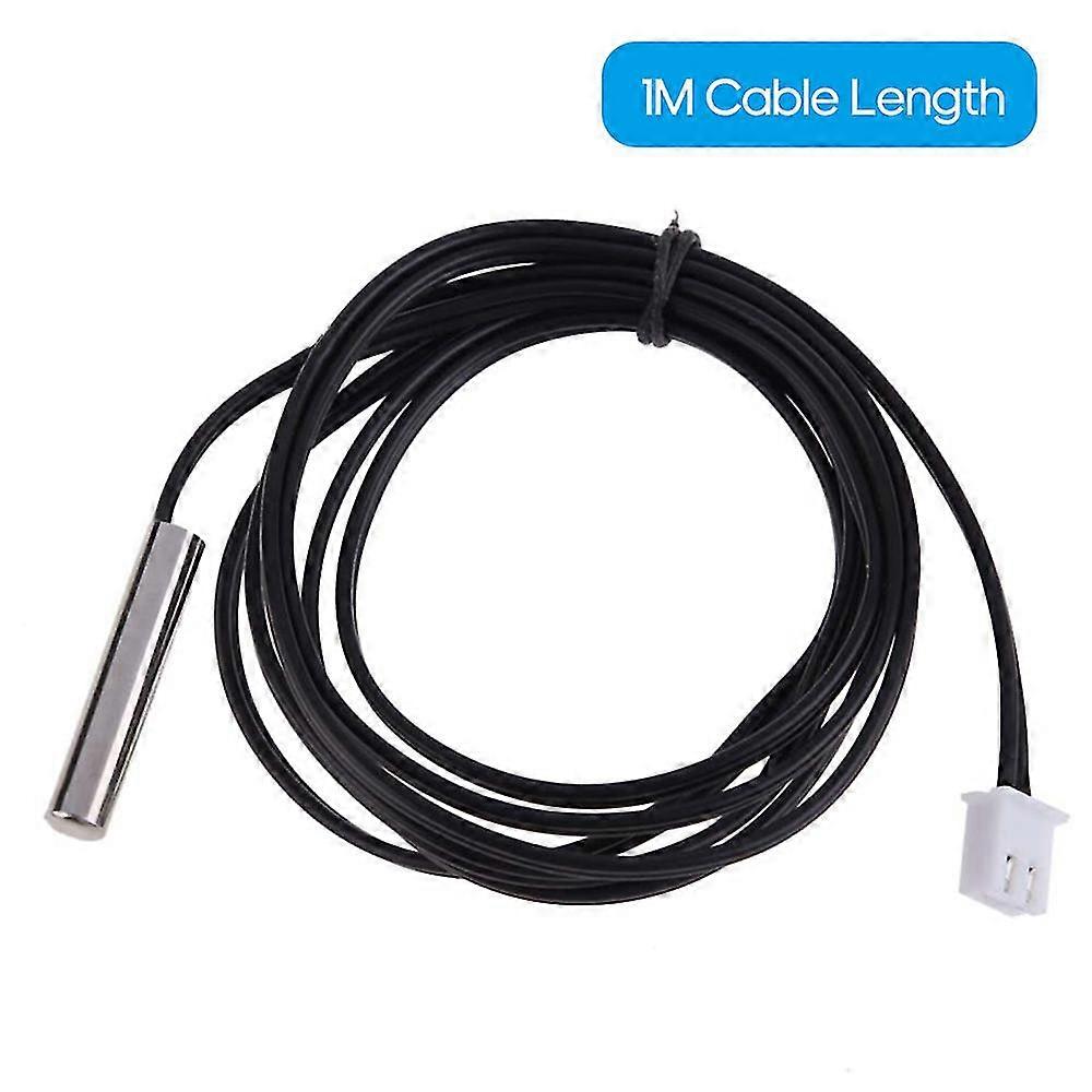 2m Temperature Sensor Probe High Accuracy Water-resistant Ntc 10k/b3435 Thermistor Wire Cable Temperature Probe