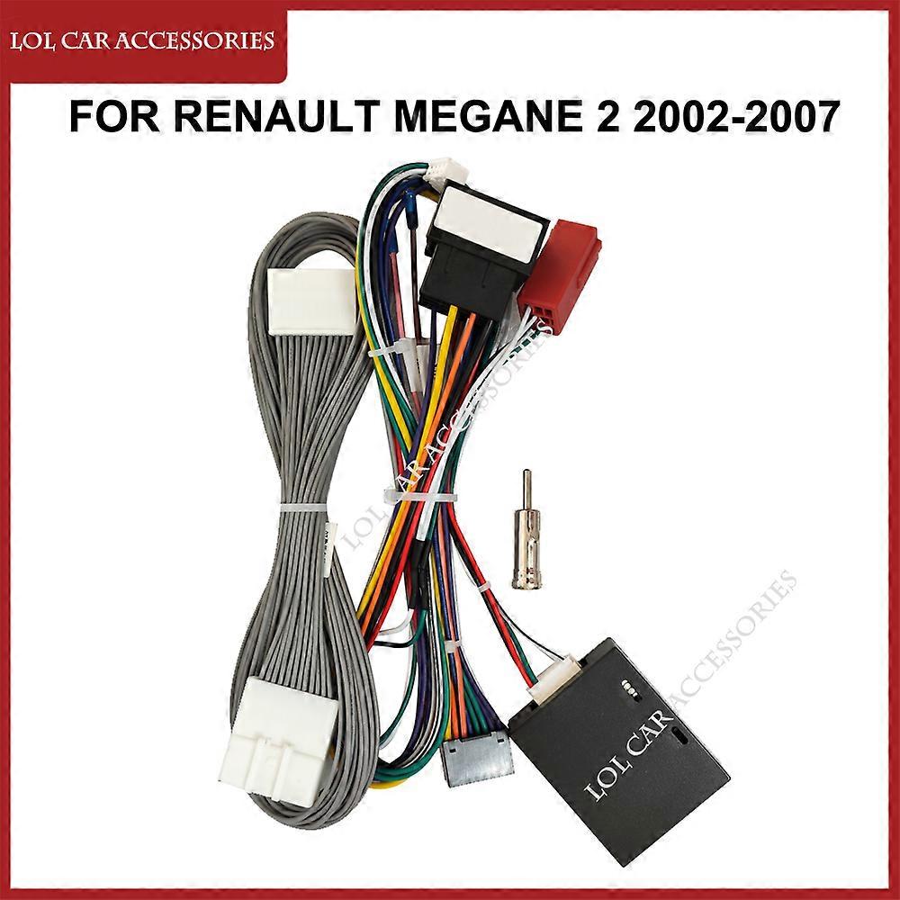 9 Inch Fascias For Renault Megane 2 2002-2009 Car Radio Stereo Head Unit 2 Din Panel DVD GPS MP5 Android Player Dash Frame Cover
