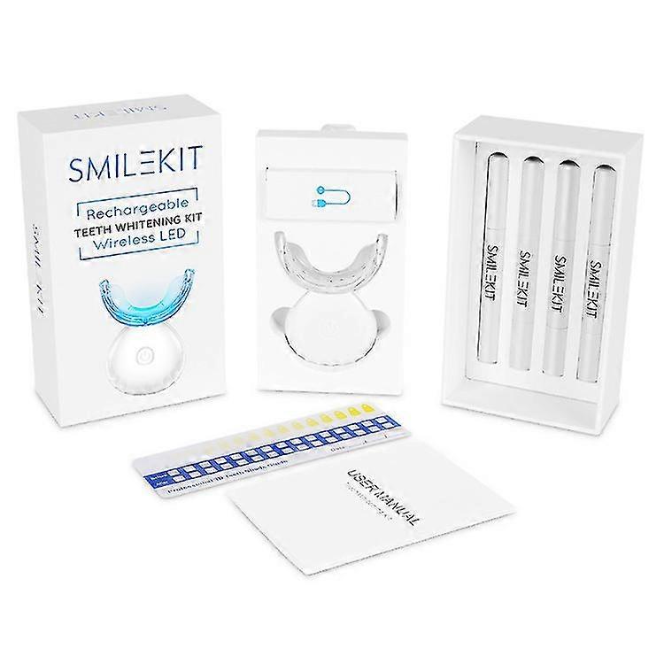 Professional Teeth Whitening Kit With Wireless Charging - Effective Teeth Whitening Solution