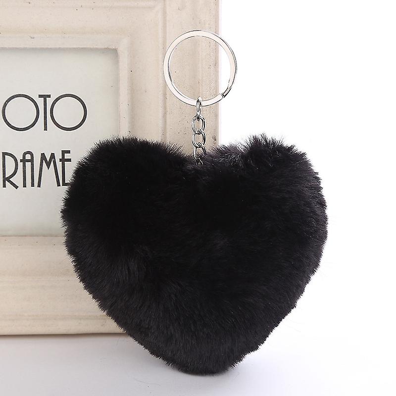 Cute Peach Ball Key Chain Bag Pendant