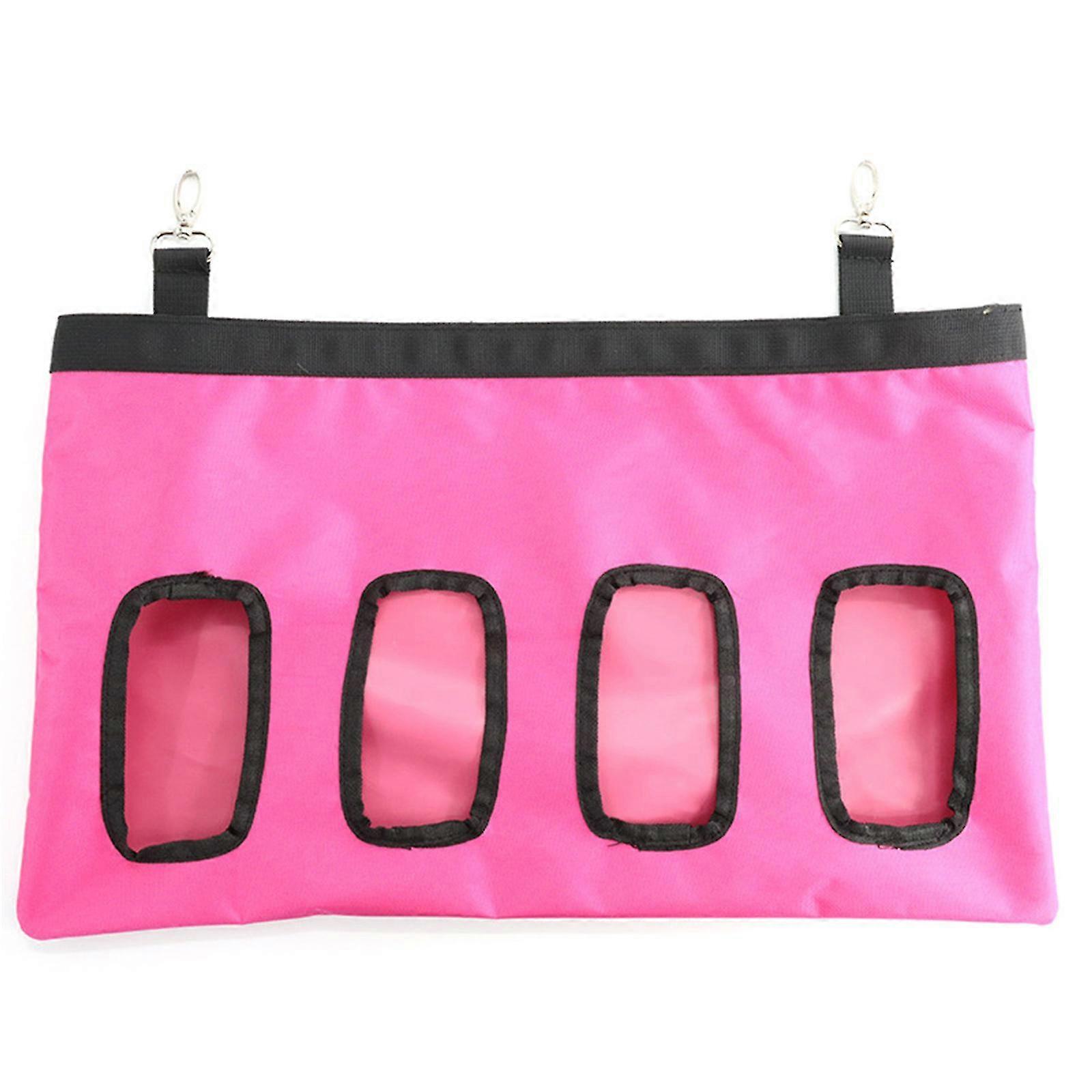 Hay Bag Hanging Pouch Feeder Holder Feeding Dispenser Container For Rabbit Guinea Pig Small Animals Pet