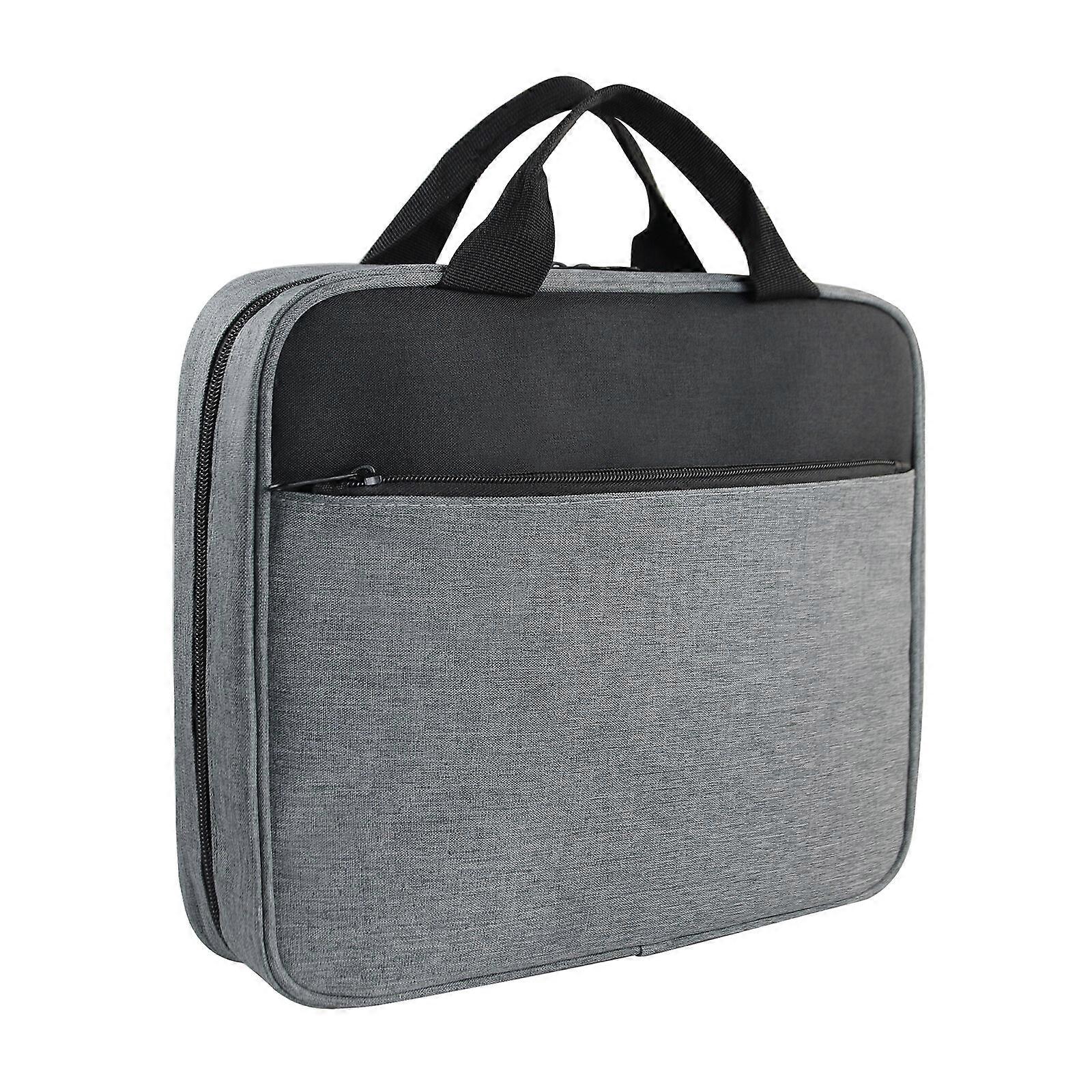 Multi-Pockets Large Bible Bag with Durable Handle for Catholic Christian Gift