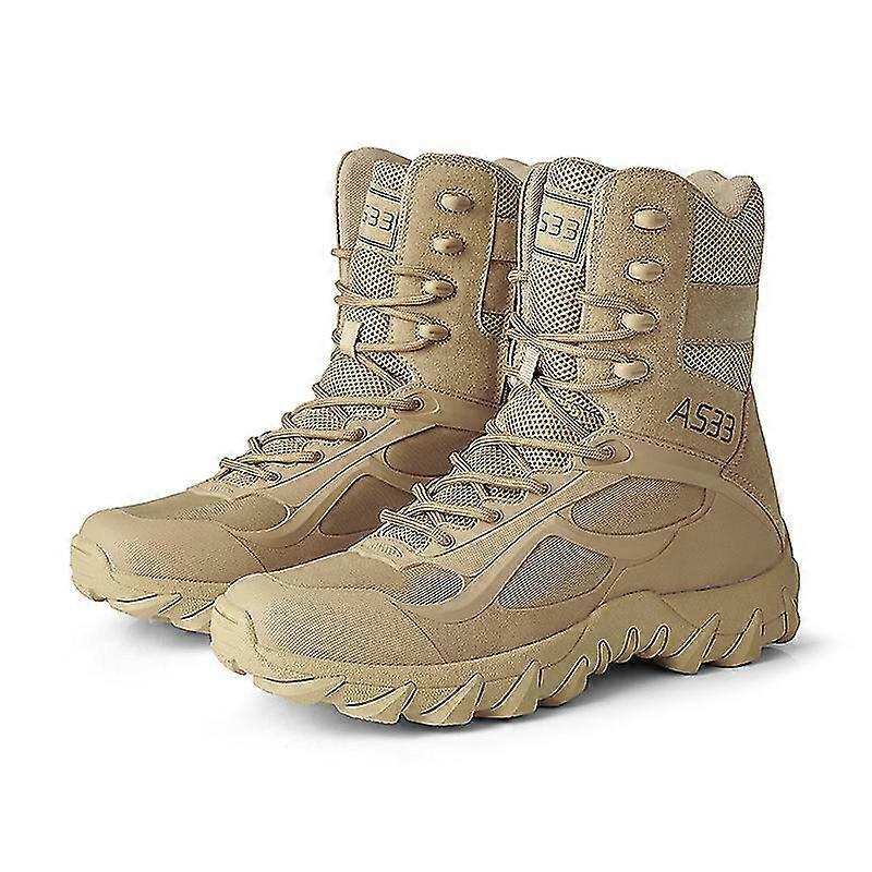 Botas altas Botas tácticas militares 41 caqui