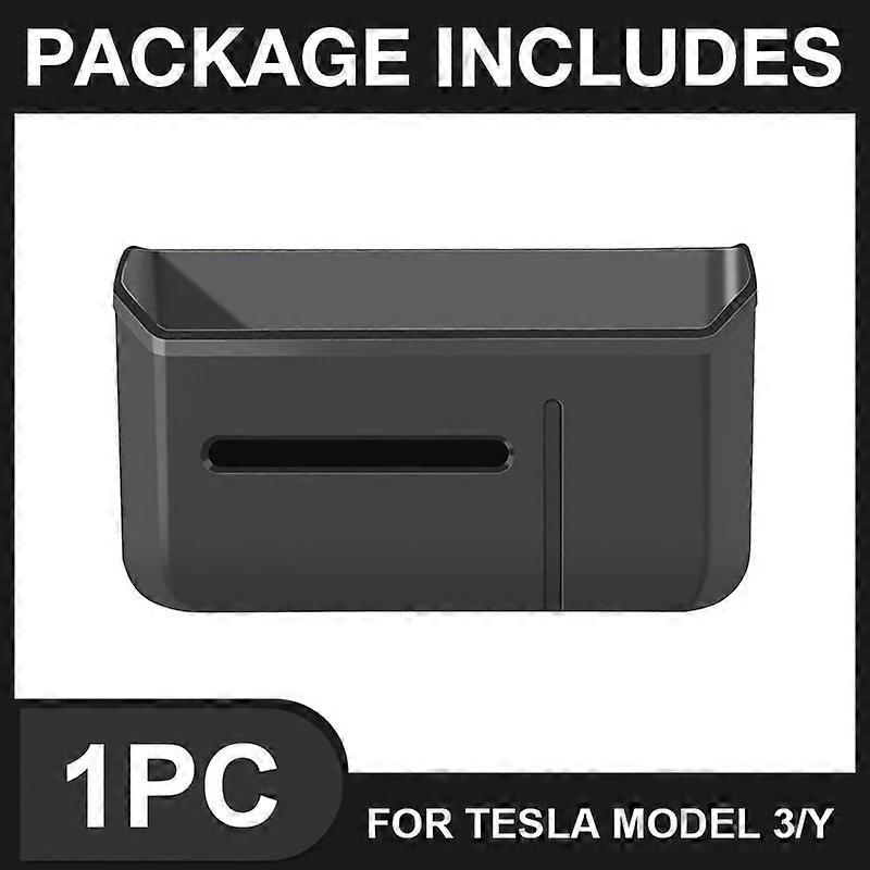 Car Interior TPE For Tesla Model 3 Y Rear Seat Back Storage Box Water Cup Holder Tissue Box Garbage StorageMotor Vehicle Frame & Body Parts