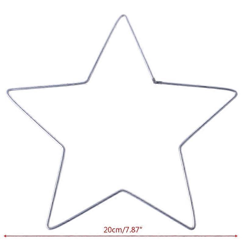 Star Dream Catcher Ring  Metal Macrame Rings Hoops DIY Crafts Project