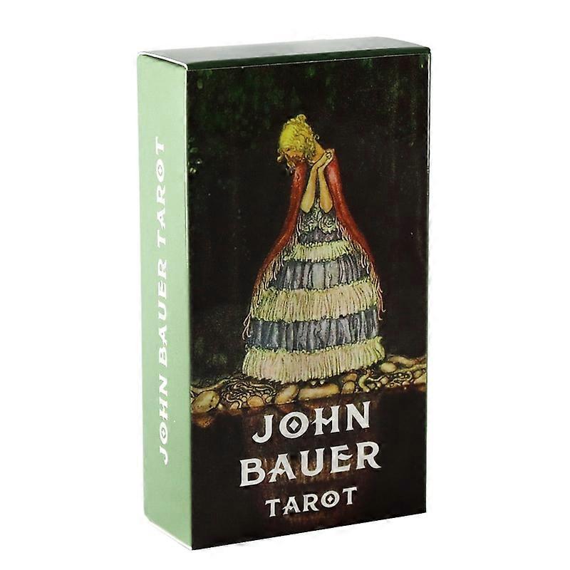 Finale Rose Tarot Deck poche taille haute qualité Divination jeu Divination débutant Tarot apprentissage John Bauer Tarot