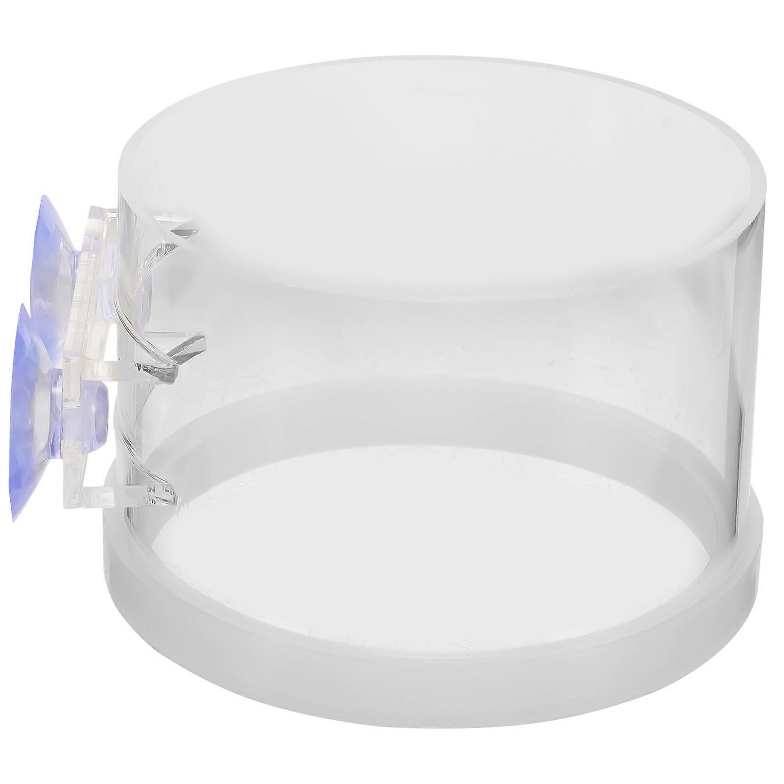 Fish Feeding Holder Floating Feeder Circle With Suction Cup Fish Food Dispenser