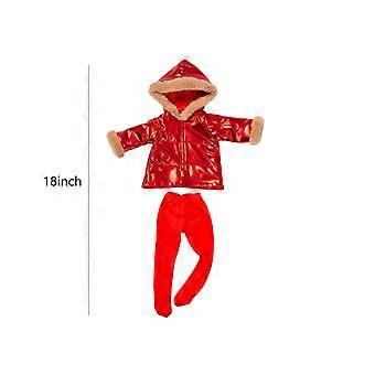 Reborn Baby Dolls Ropa Realista Para Baby Dolls 43 Cm Abrigo 18 Pulgadas Niña Muñeca Plumón Chaqueta Muñeca Pantalón