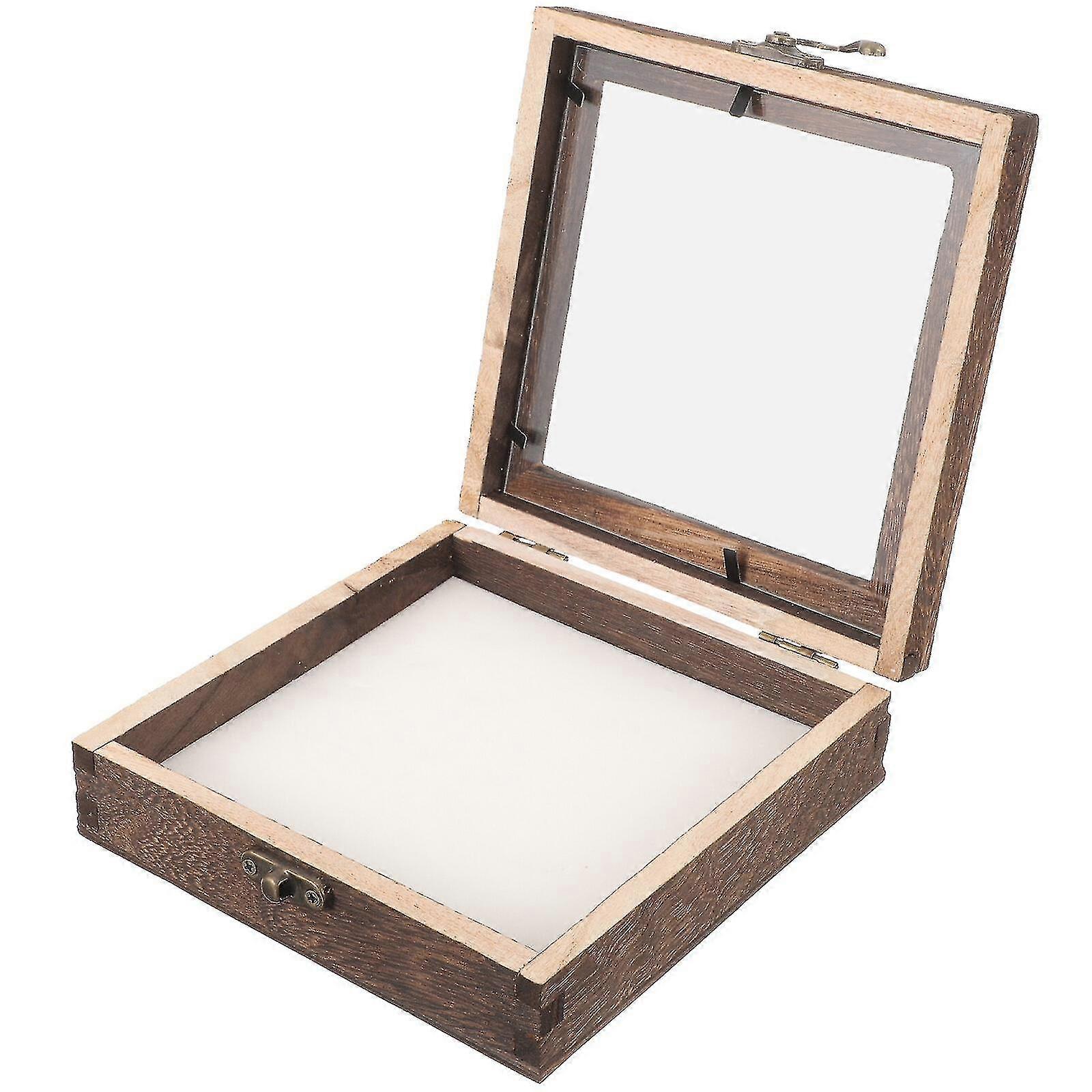 1 Set Insect Display Case Durable Insect Specimens Box Home Wooden Insect Display Case