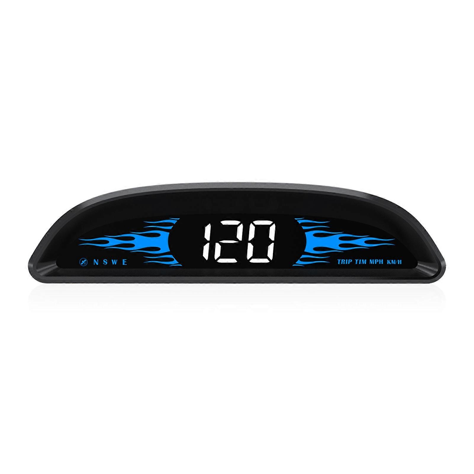 G2 Head Up Display Multifunctional Sensitive LCD Display Inclinometer Car Level Sensor HUD for ATV