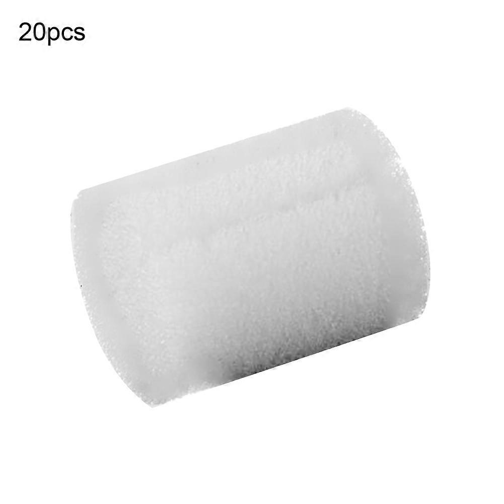 20Pcs White Clone Cloning Collar Foam Insert Hydroponic Root Guard Mesh Pot 25mm JIKAIX