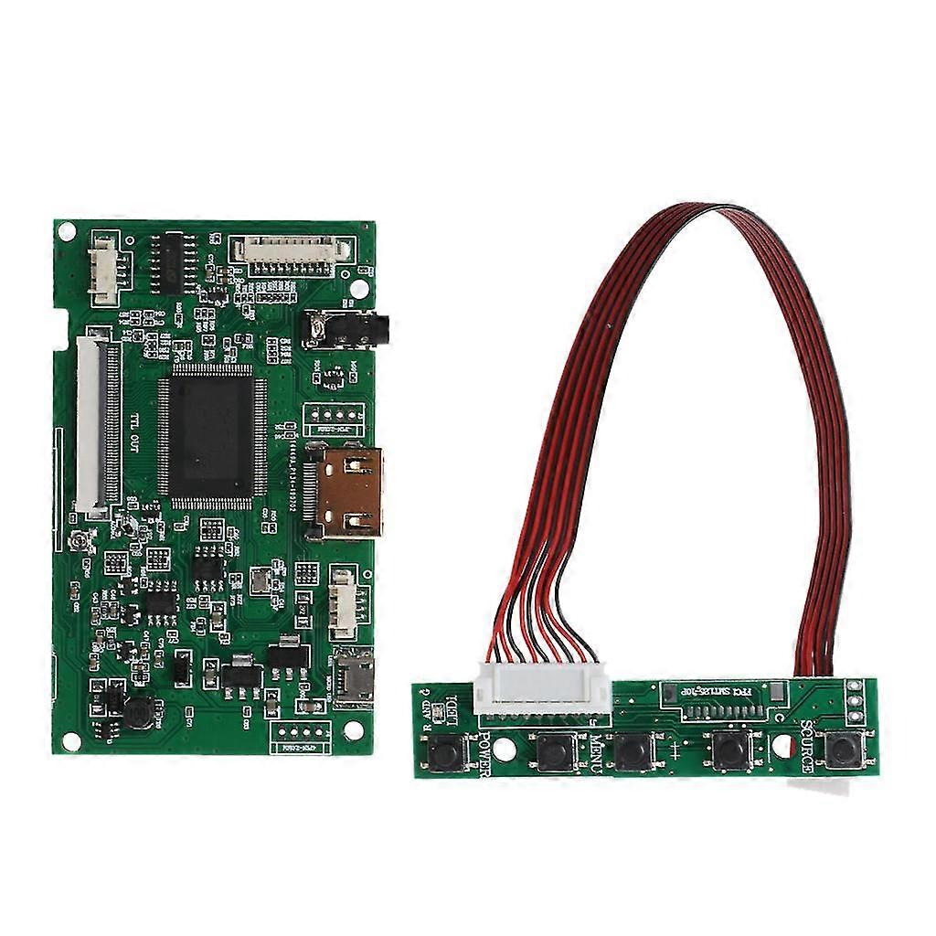 At070tn92 Driver Board Contrôleur d’écran LCD -hdmi pour Innolux At070tn90 At090tn10 At070tn93 At080tn52 Micro Usb 50 broches