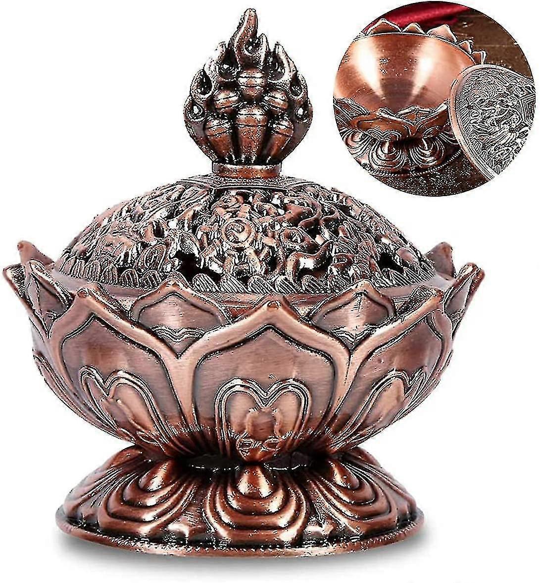 Røgelse brænder Lotus røgelse brænder røgelse holder tilbageløb røgelse skål røgelse C