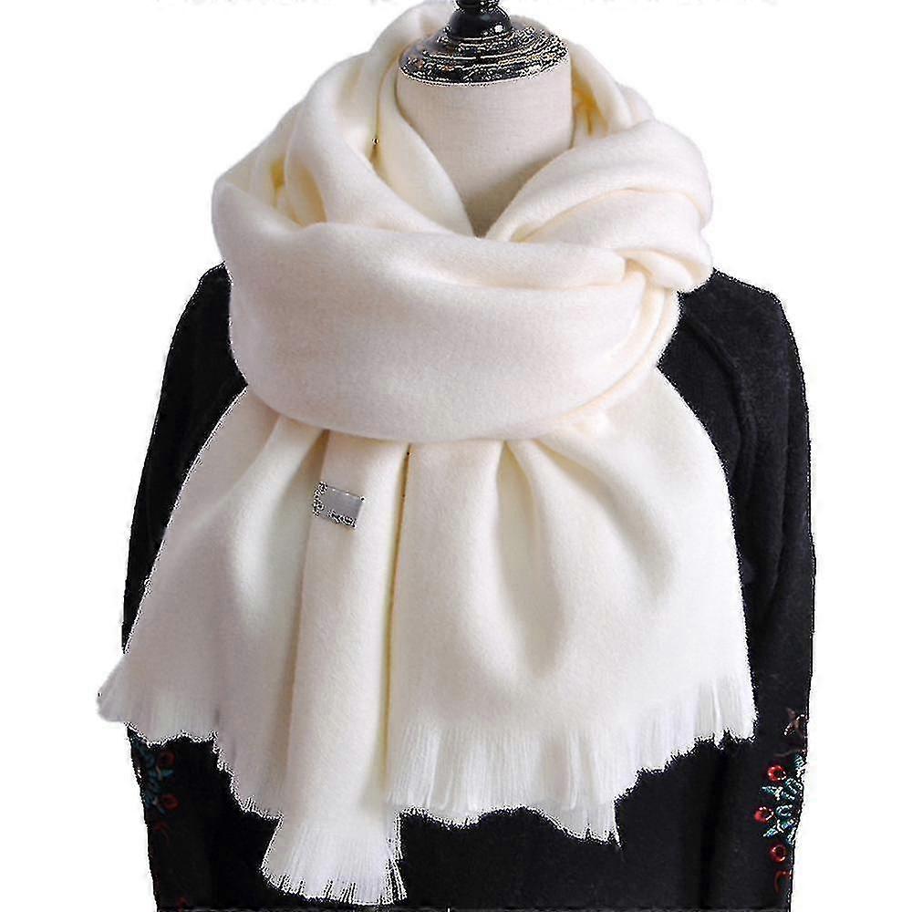 Moda cașmir eșarfă pentru femei bărbați, mare moale șaluri calde de iarnă și wraps solid color cadou de Crăciun