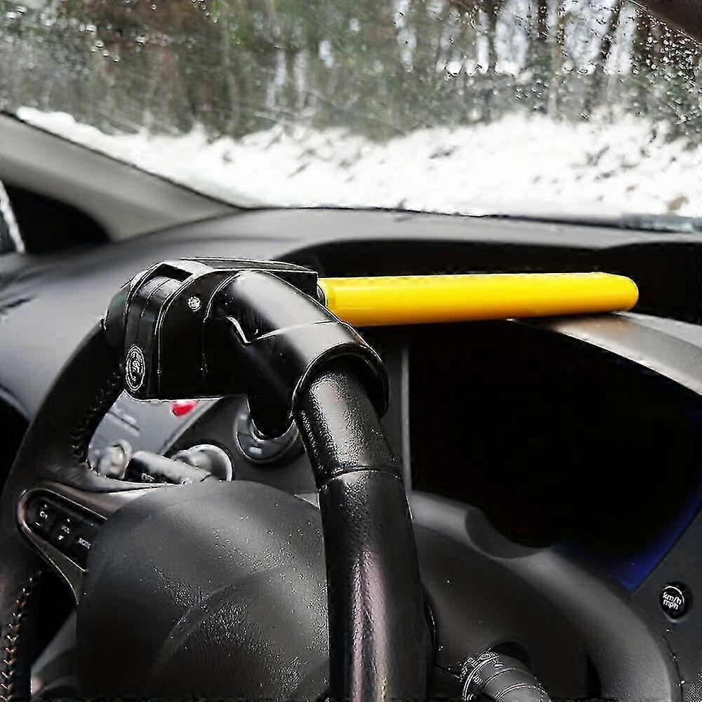 Universal Steering Wheel Lock, Universal Heavy Duty Steering Wheel Lock,: Enhance Automotive Security, Prevent Theft, Guard Your Car! For Car Security