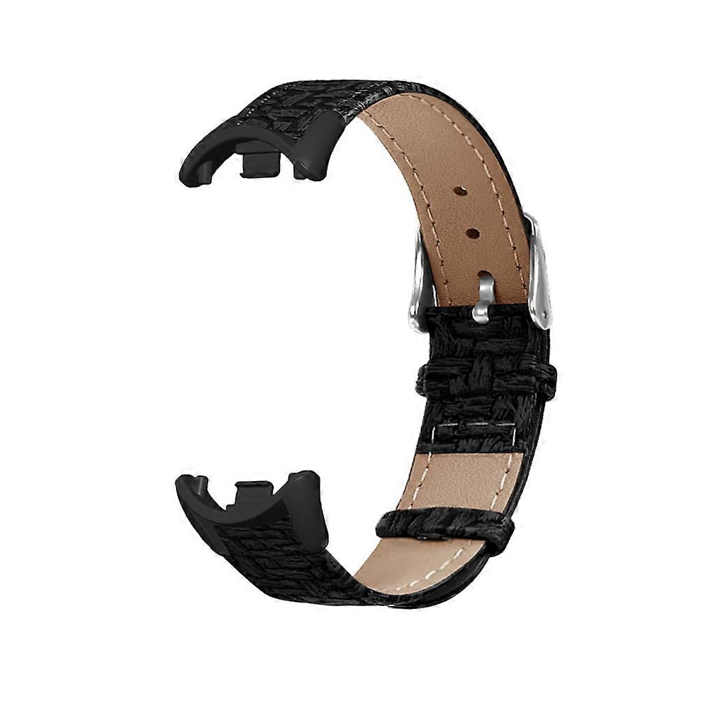  Bracelet Belt Quick Release Breathable No Gaps Leather-Loop for Mi 8/8 NFC Watch