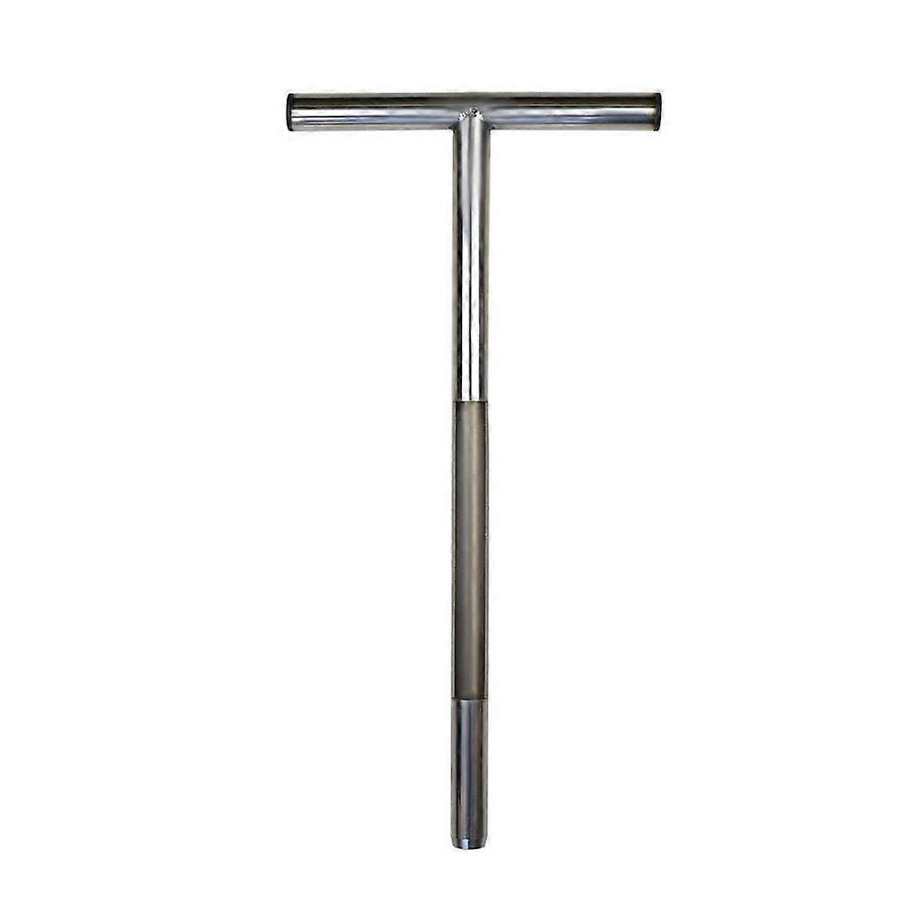 Soil Sampler Probe Stainless Steel Tubular T Style Handle Soil Test Kit