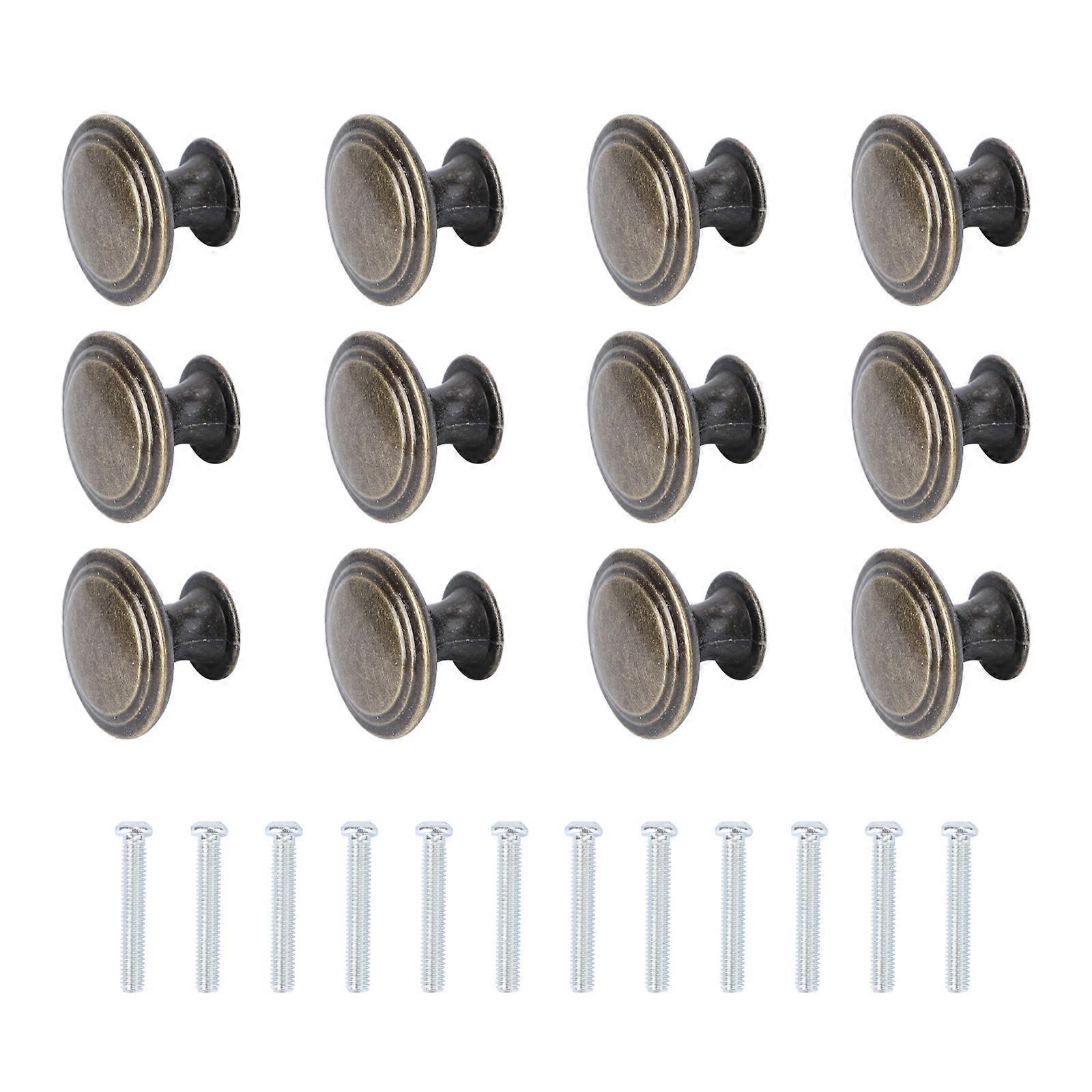 12 Pcs Dresser Drawer Pulls Door Licking Handle Drawer Knobs Fashion Door Knobs
