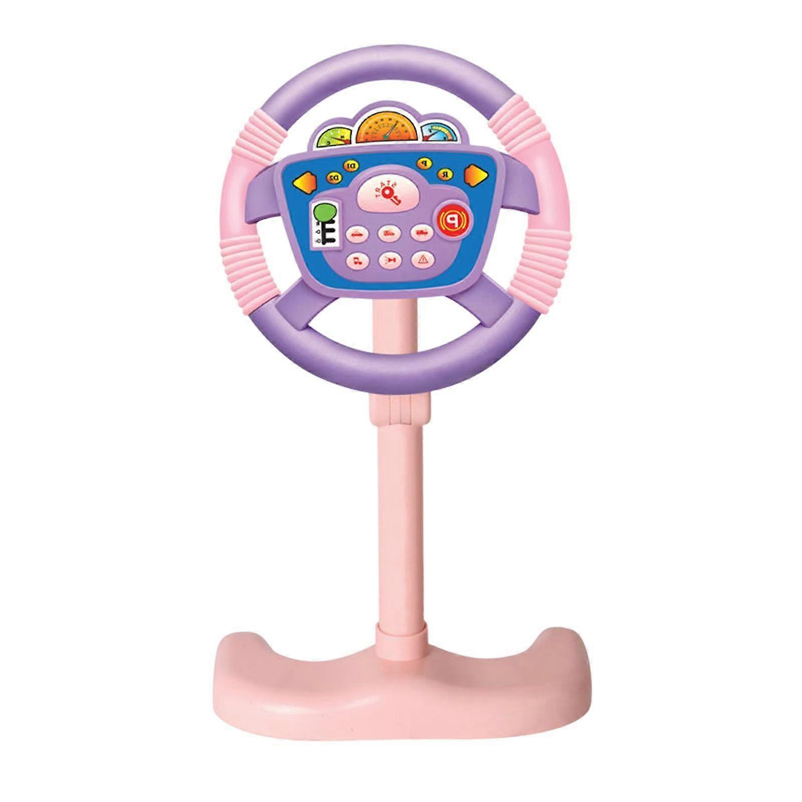 Simuleringsrattleksak Barnljudleksak för pojkar och flickor 3 4 5 6 år Blå