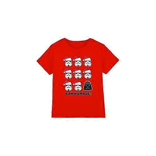 Star Wars Childrens/Kids Bah Humbug Stormtrooper Darth Vader T-Shirt