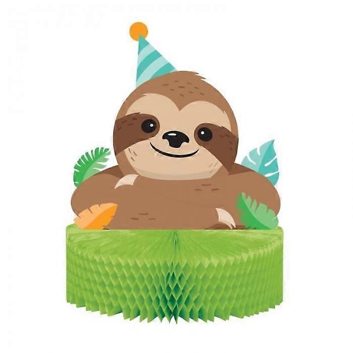Creative Party Happy Honeycomb Sloth Party Centrepiece