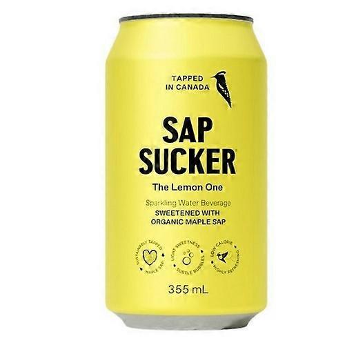 Sapsucker Lemon Sparkling Tree Water, 355 Ml (Case Of 12)
