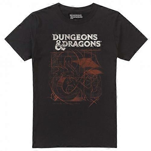 Dungeons & Dragons Mens Sketch T-Shirt