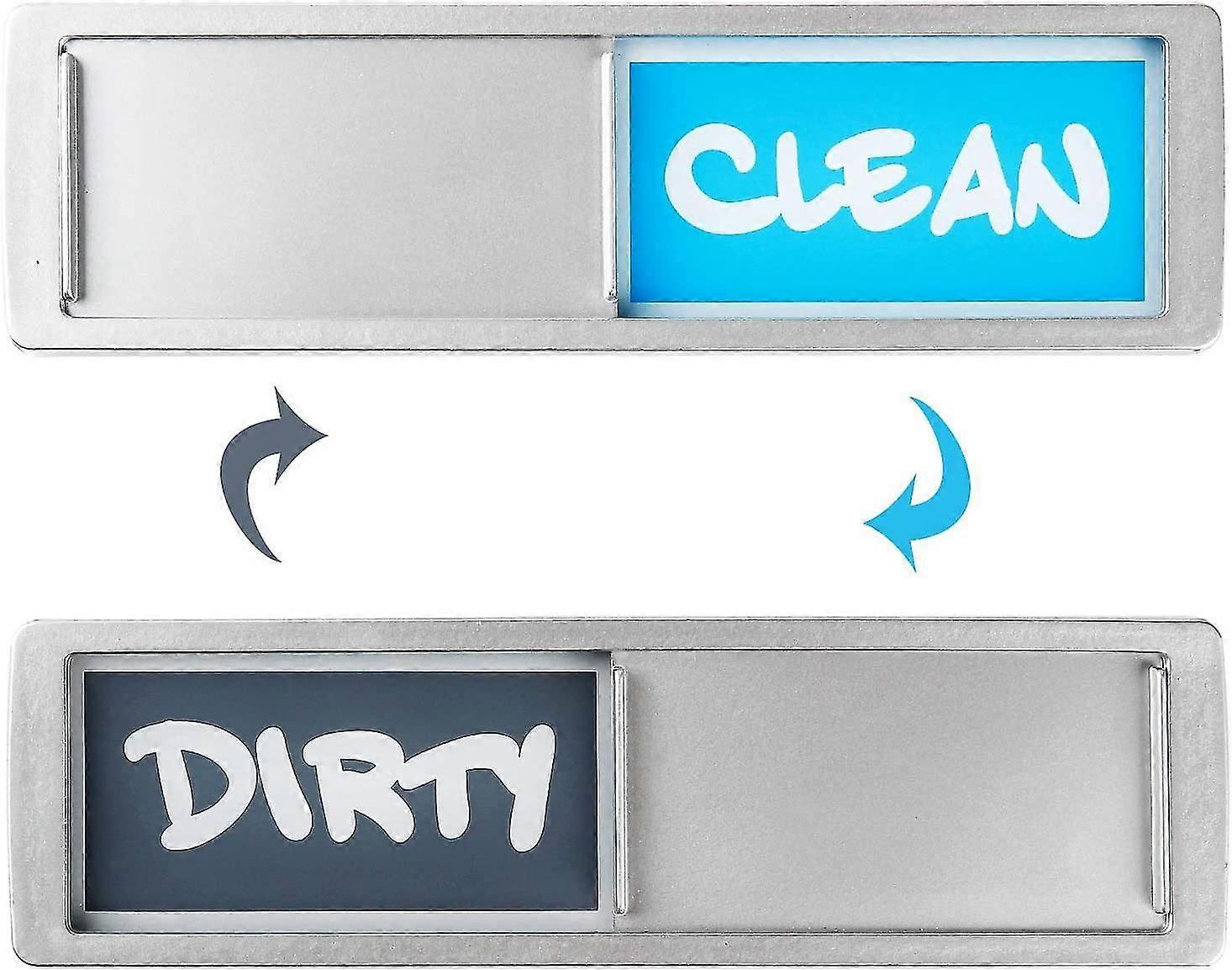 Dishwasher Magnet - Easy To Read Non-scratch Magnetic Indicator Sign - Upgrade Super Strong Magnet Version