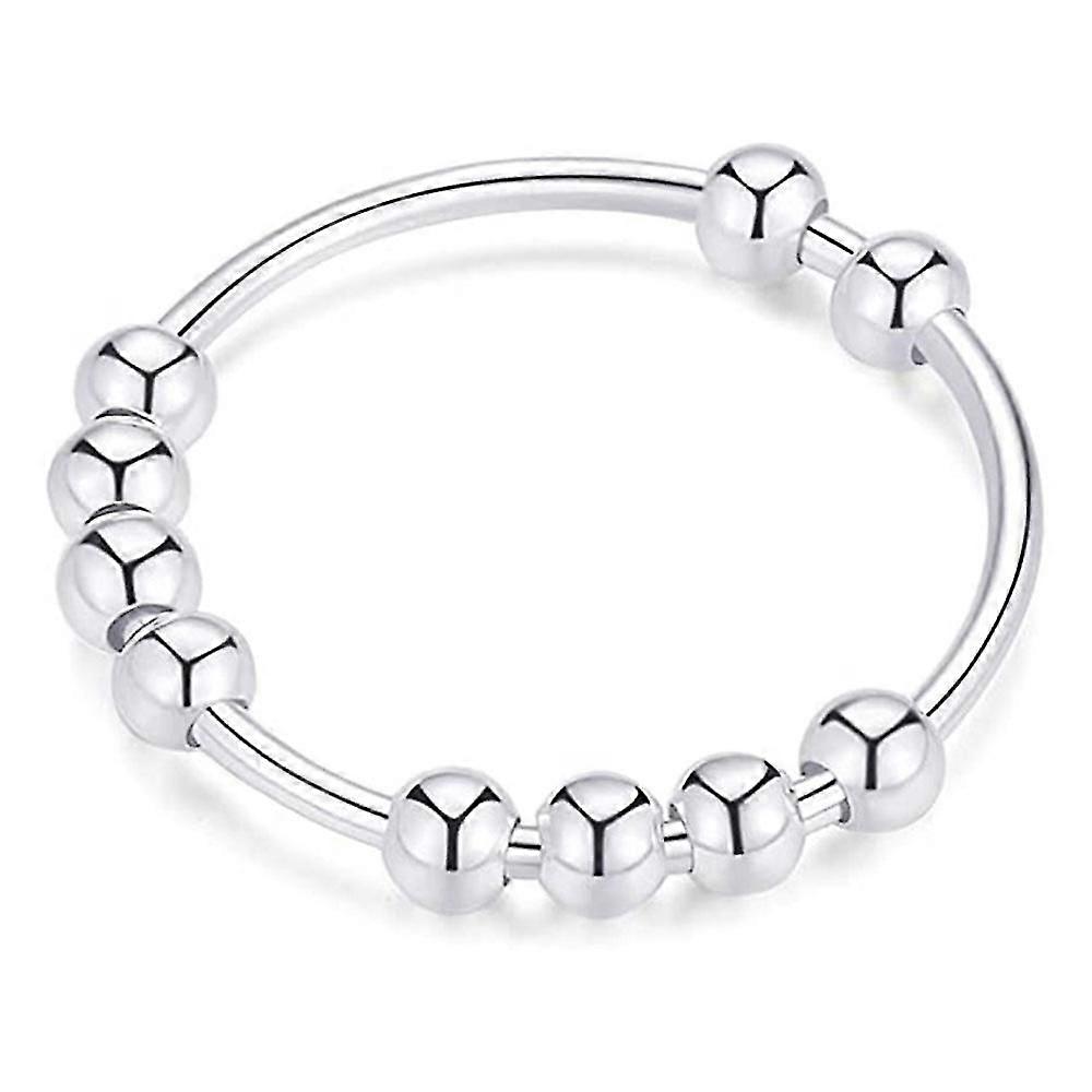 Rotary S925 Silver Ring With Bead